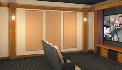 home theater acoustic panels